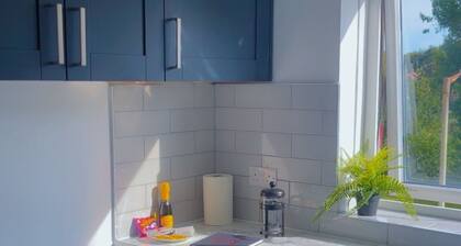 Modern City Flat in Hatfield offers free Wi-Fi, family rooms