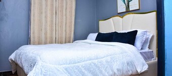 Charming 2-bedroom bed & breakfast with AC, fitness room in delightful Embu