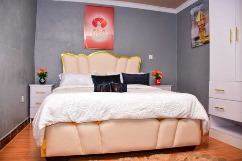 Charming 2-bedroom bed & breakfast with AC, fitness room in delightful Embu