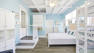 3 habitaciones, escritorio, tabla de planchar con plancha y wifi gratis