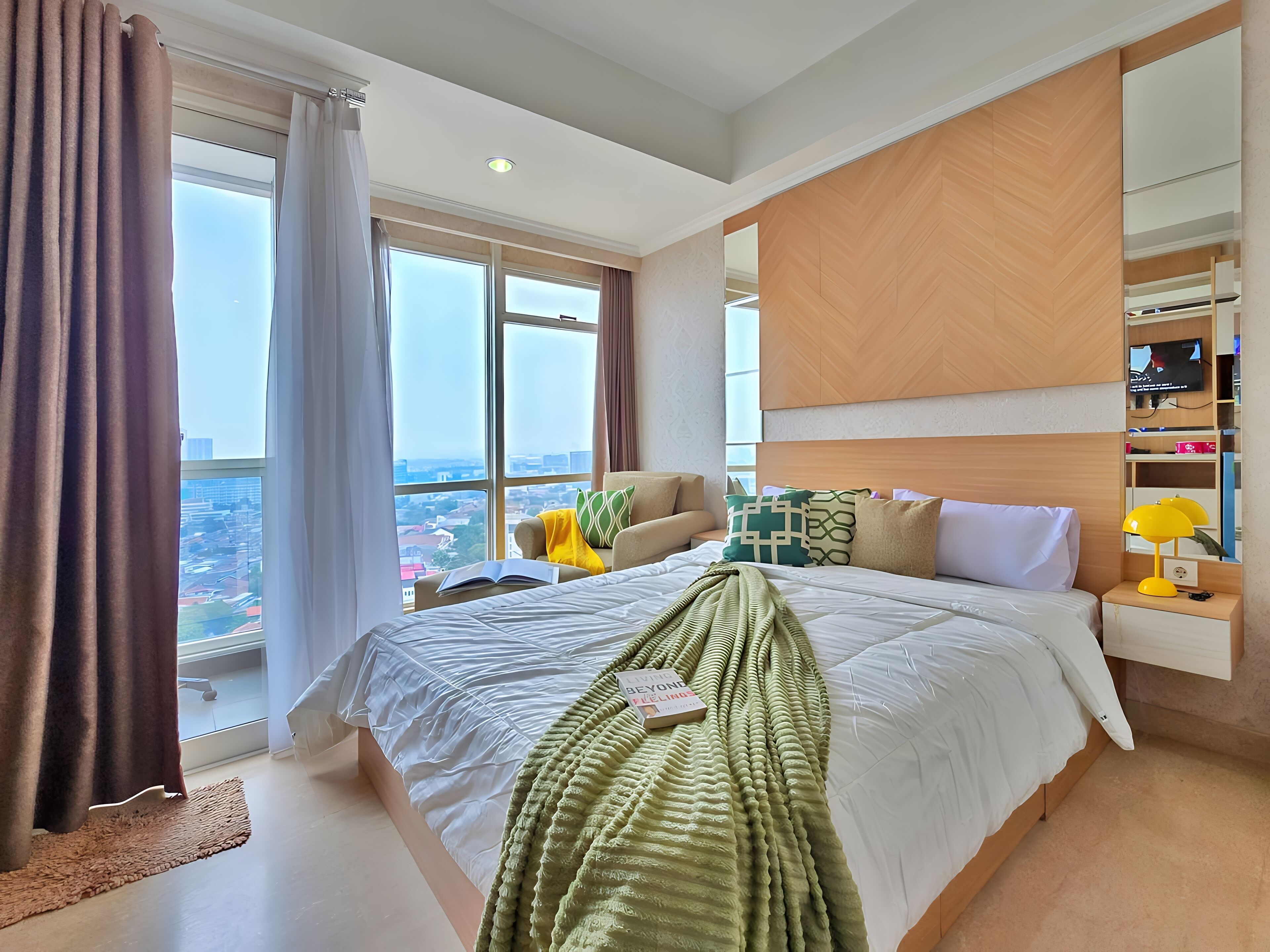 Appartamento, 1 camera da letto, vista città | Ferro/asse da stiro, Wi-Fi gratuito