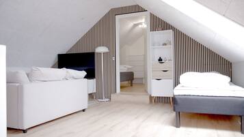 2 Schlafzimmer, Bügeleisen/Bügelbrett, kostenloses WLAN, Bettwäsche