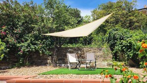 Terrace/patio - Charming T3 with garden, parking and air conditioning (Collioure)