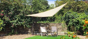 Charming T3 with garden, parking and air conditioning