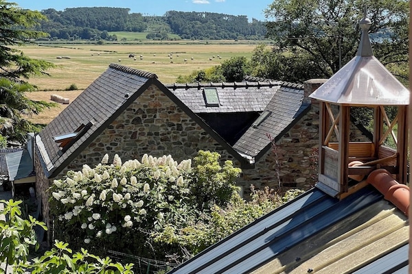 Blick von der Unterkunft