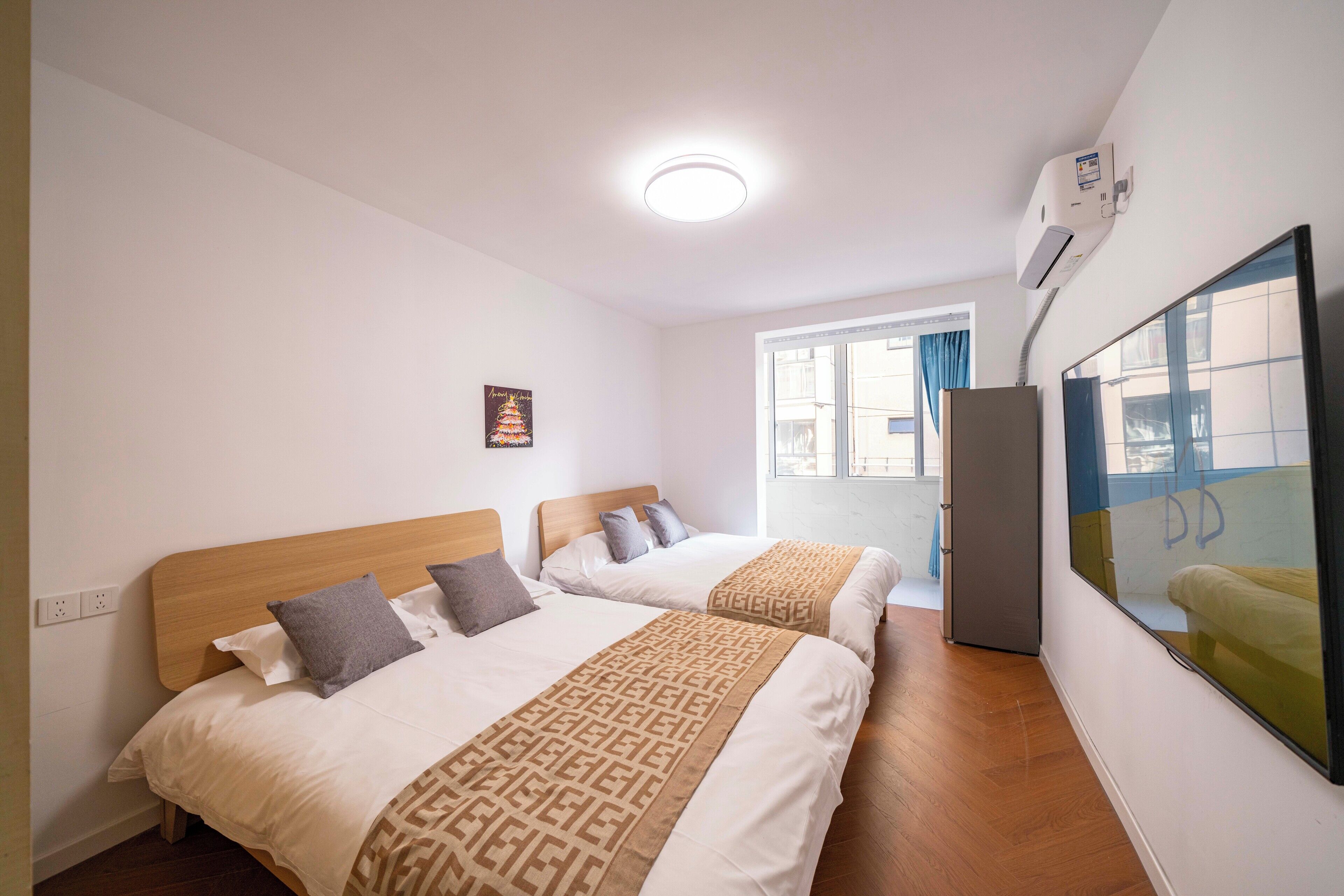 Basic Apartment | Kalis bunyi, Wi-fi percuma, cadar katil 