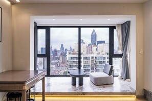 Living area - Book and Bed-People's Square (Shanghai)