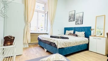 1 Schlafzimmer, Bügeleisen/Bügelbrett, Bettwäsche