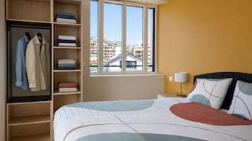 1 chambre, fer et planche à repasser, Wi-Fi gratuit, draps fournis