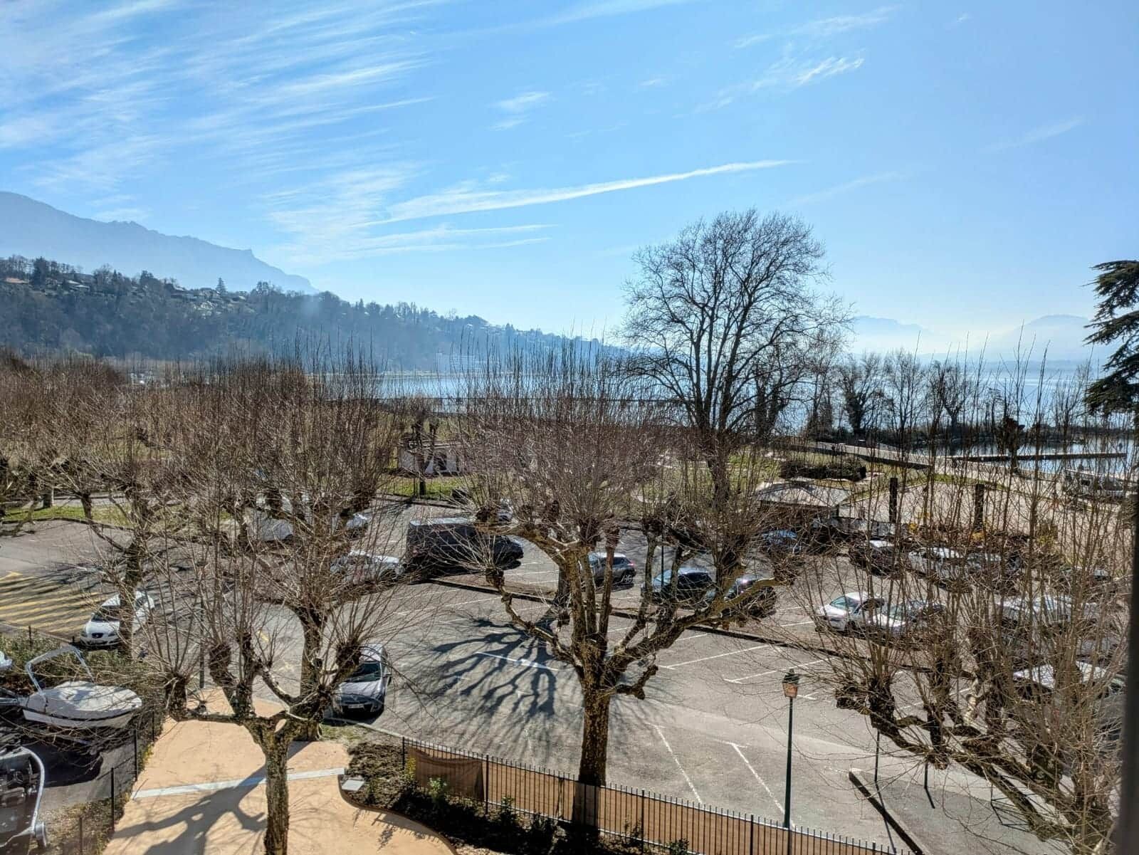 Vue depuis l’hébergement