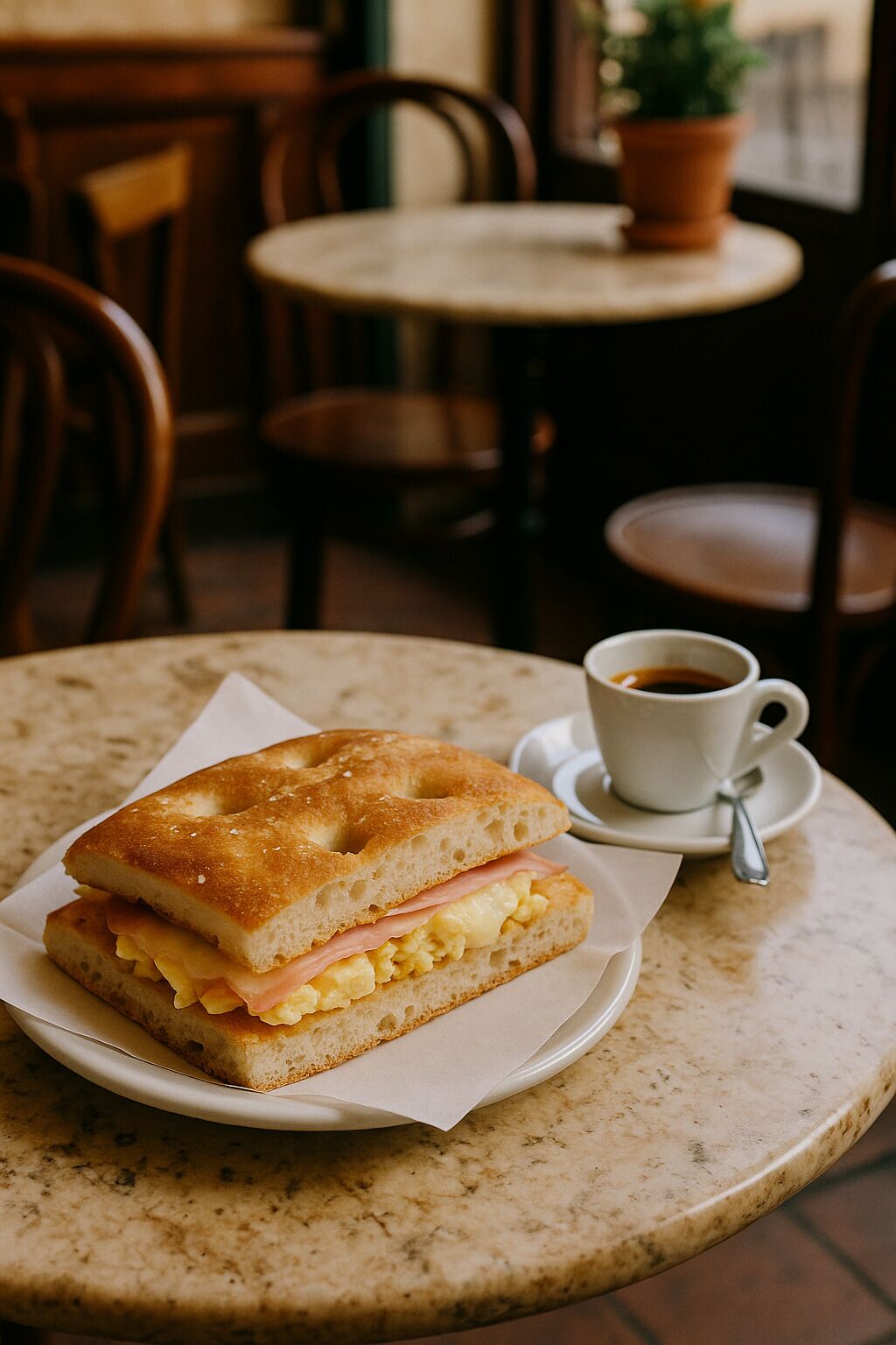Daily cooked-to-order breakfast for a fee