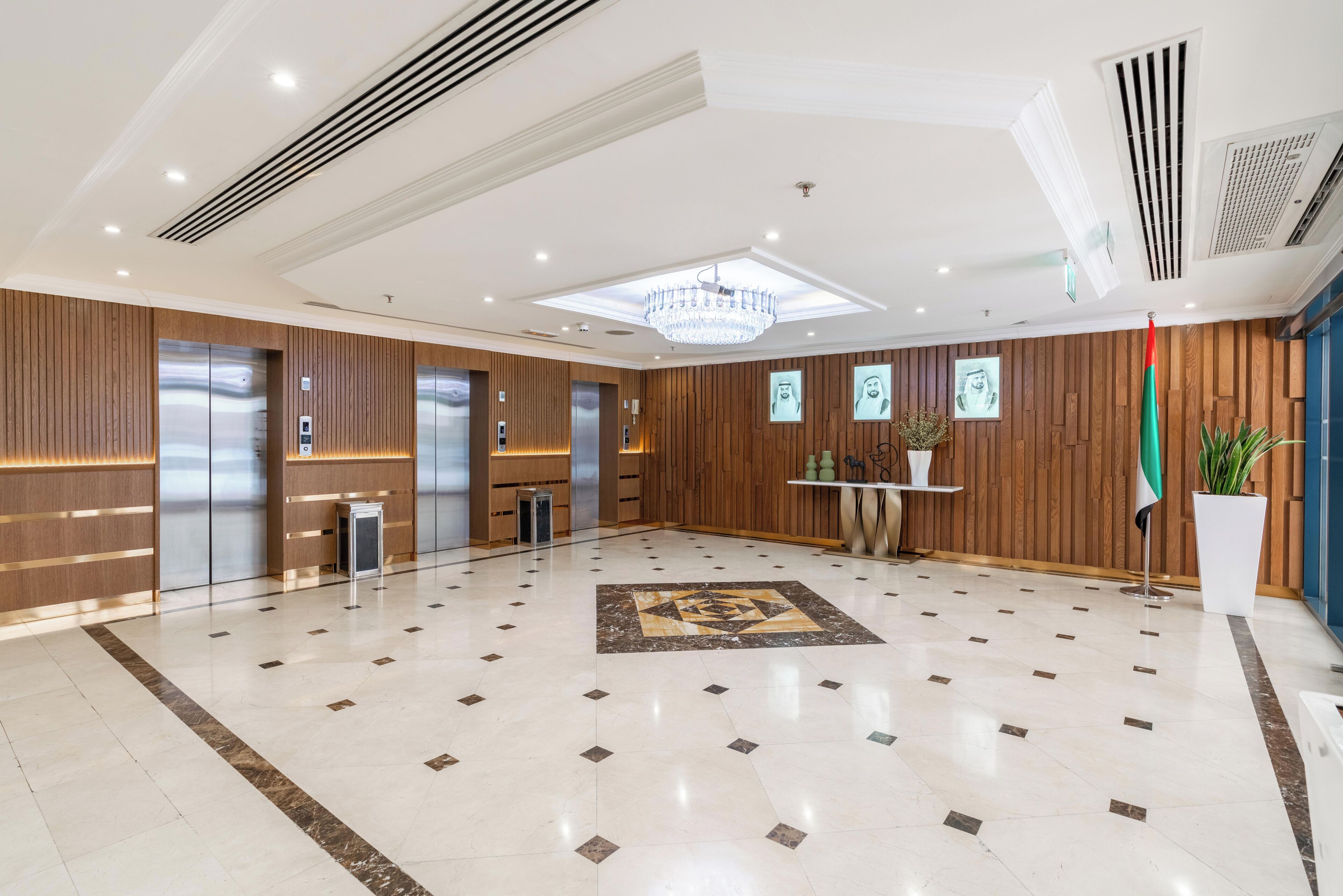 Reception hall