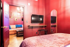 2 habitaciones, escritorio, wifi gratis y ropa de cama