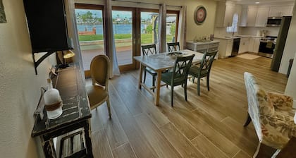 Coastal Charm, Waterfront 3BR Home with Dock & Walk-to-Beach Access