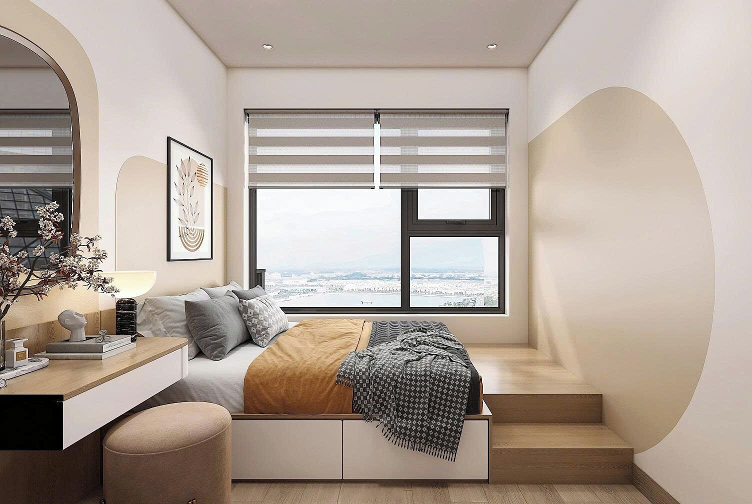 Premier Apartment, 2 Bedrooms, Balcony, City View | Hypo-allergenic bedding, minibar, individually decorated