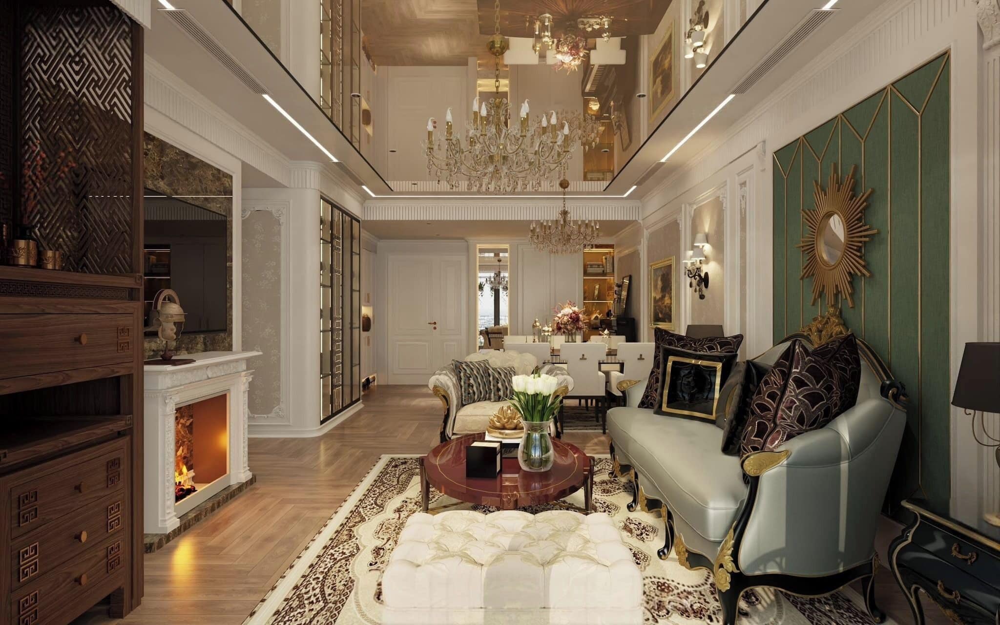 Premier Apartment, 3 Bedrooms, Balcony, City View | Hypo-allergenic bedding, minibar, individually decorated