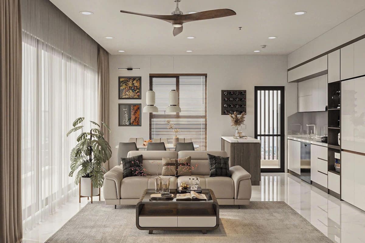 Premier Apartment, 3 Bedrooms, Balcony, City View | Hypo-allergenic bedding, minibar, individually decorated