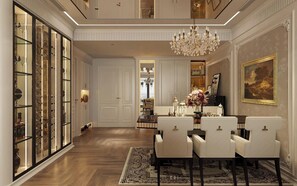 Premier Apartment, 3 Bedrooms, Balcony, City View