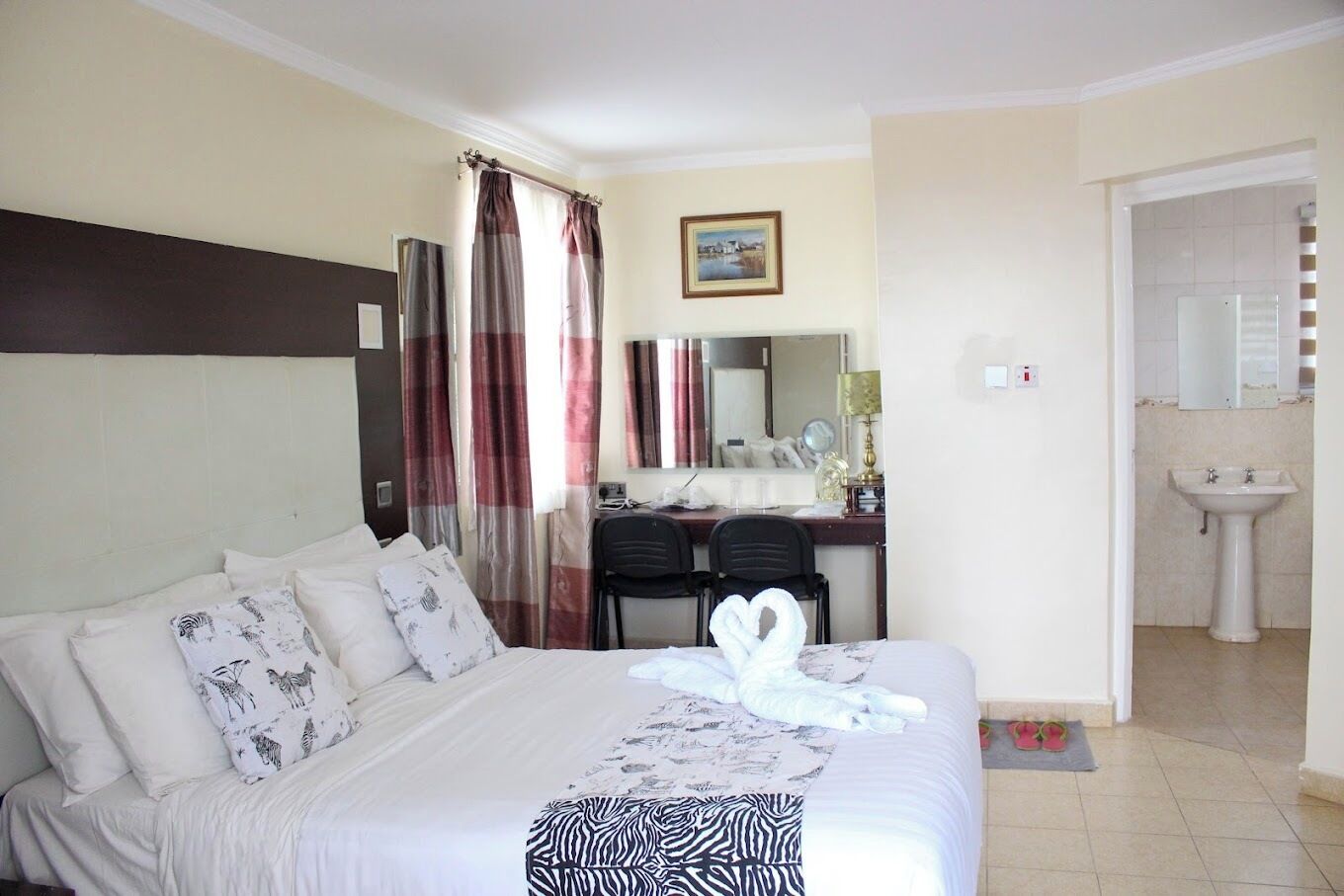 Wifi gratis y ropa de cama 