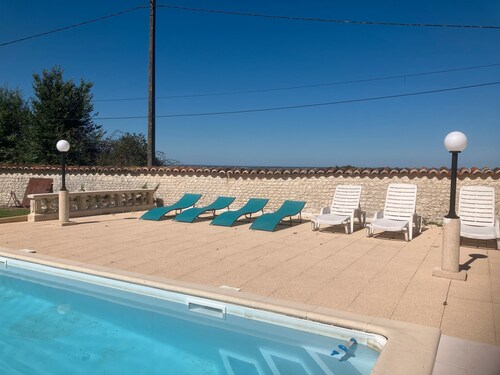 Chambre d'hôtes 'Chambre 4 - 2 Personnes' avec piscine partagée, terrasse partagée et Wi-Fi