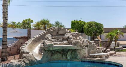 Resort-Style Luxury ~ Pool, Hot Tub, Water Slide, Sports Courts & Family Fun