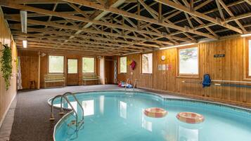 Indoor pool, a heated pool