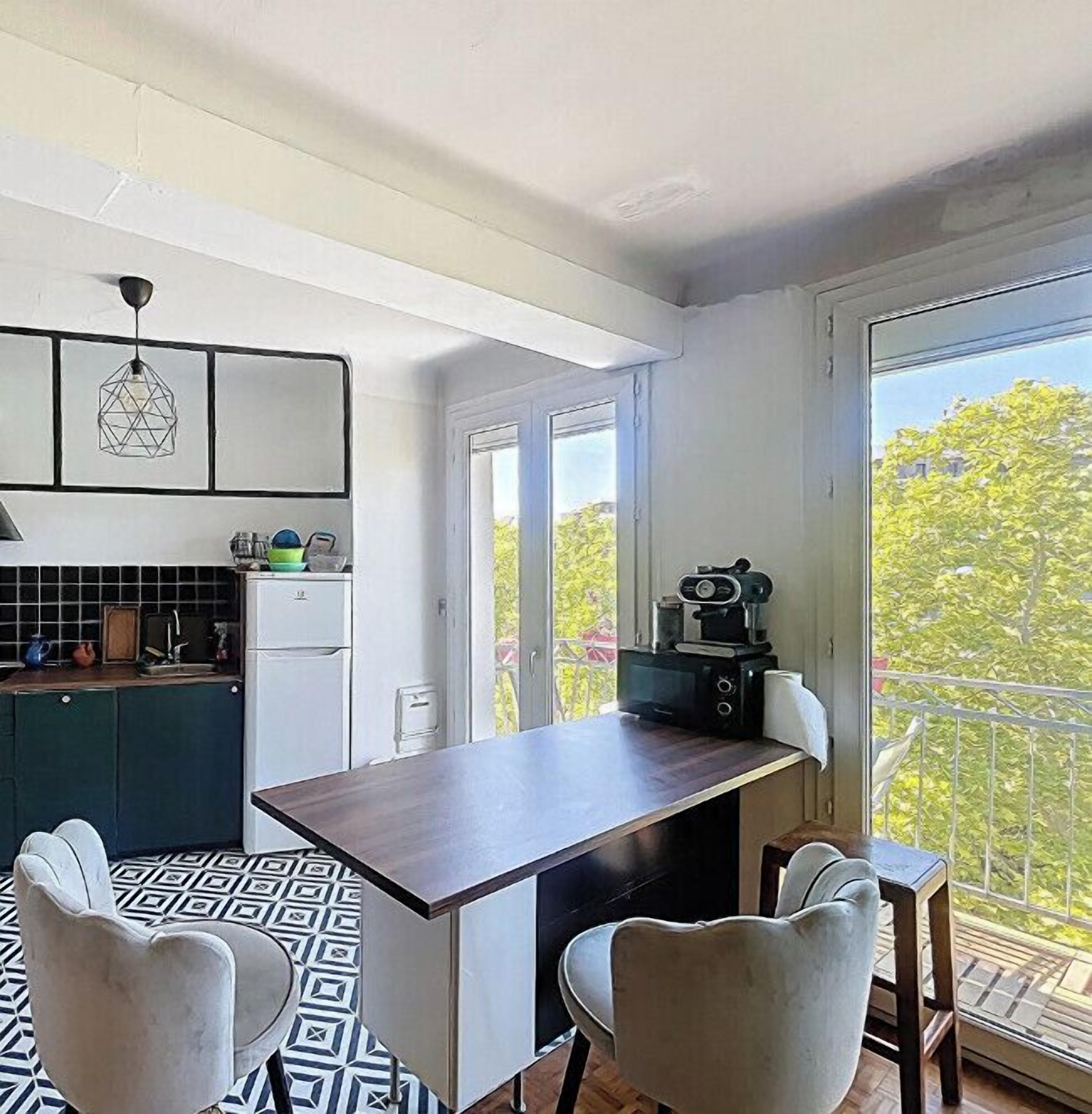 Refrigerador, microondas, horno y lavavajillas 