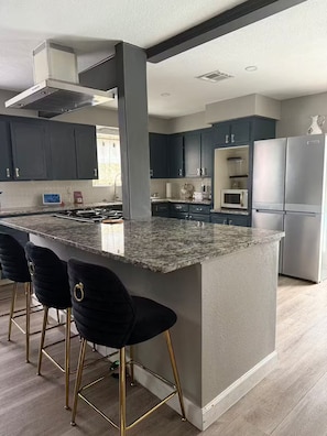 Microwave, oven, stovetop