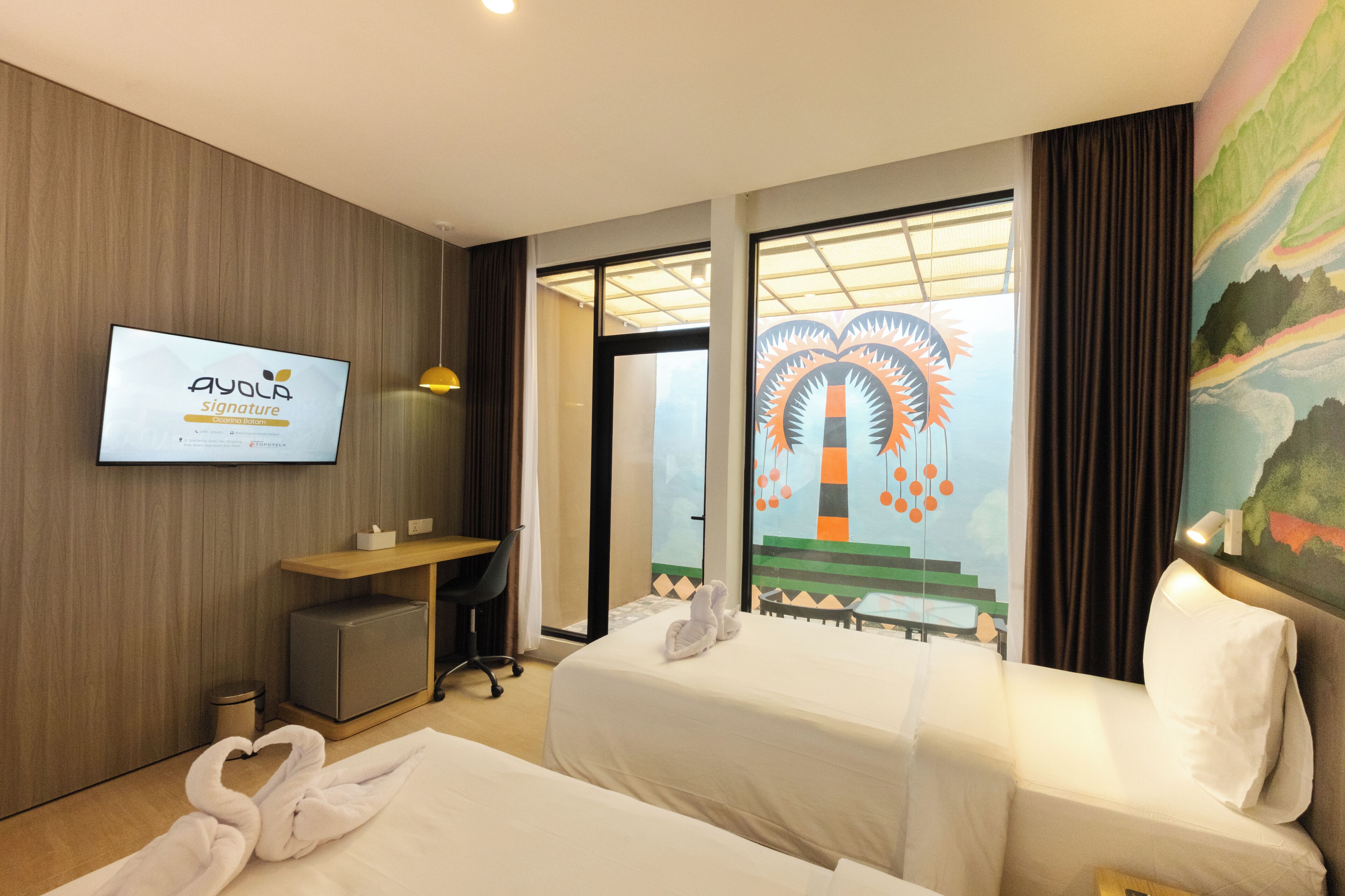 Chambre Deluxe avec lits jumeaux