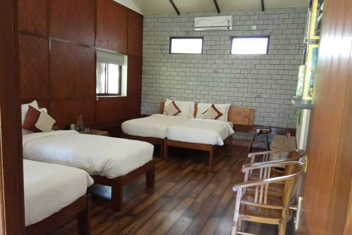Luxury Quadruple Room, 3 Bedrooms, Resort View | In-room safe, laptop workspace, blackout curtains, soundproofing