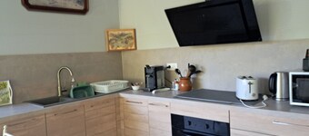 Apartment 'Moulin Ariège' with Mountain View, Private Garden and Air Conditioning