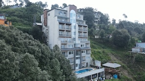 Fassade der Unterkunft
