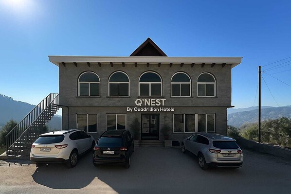 Façade de l’hébergement