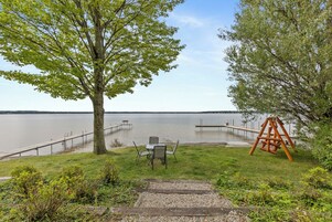 Habitación Confort, 2 camas dobles, vistas al lago | Terraza o patio