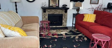 تلفزيون، مدفأة