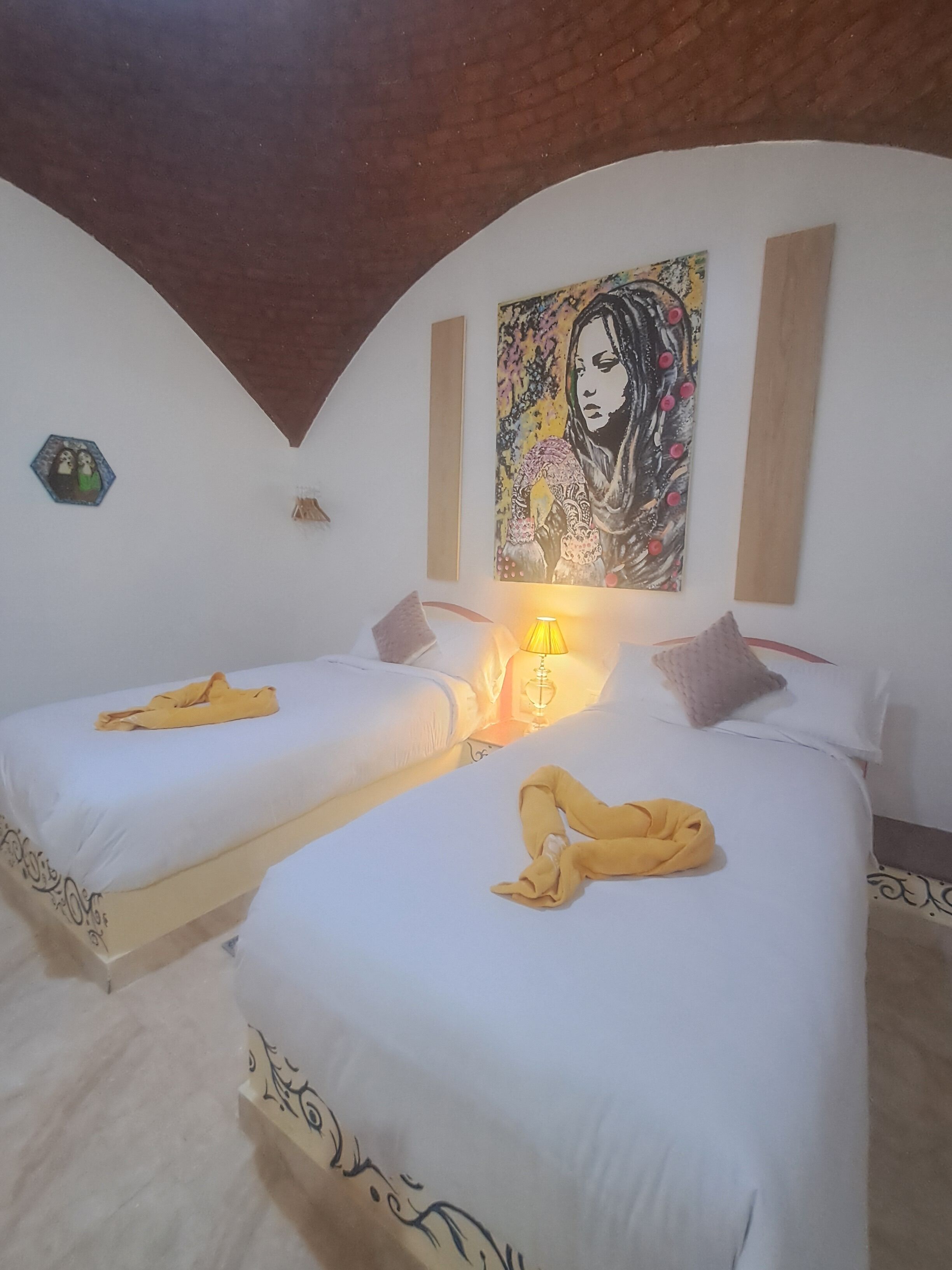 Chambre Deluxe avec lits jumeaux, balcon, vue jardin | Bureau, espace de travail pour ordinateur portable, Wi-Fi gratuit