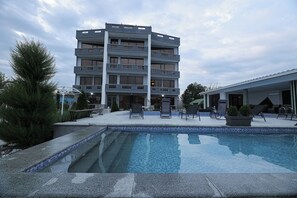 Façade de l’hébergement