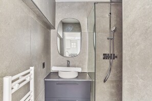 Apartment | Bathroom | Hair dryer, soap - Superb AC Loft Paris Pere Lachaise 3 bdr (Paris)