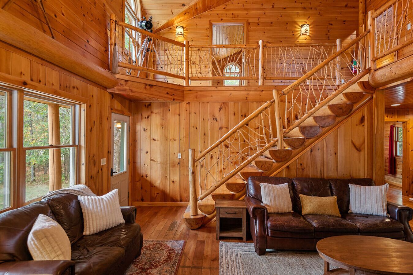 TV, fireplace, video games, books