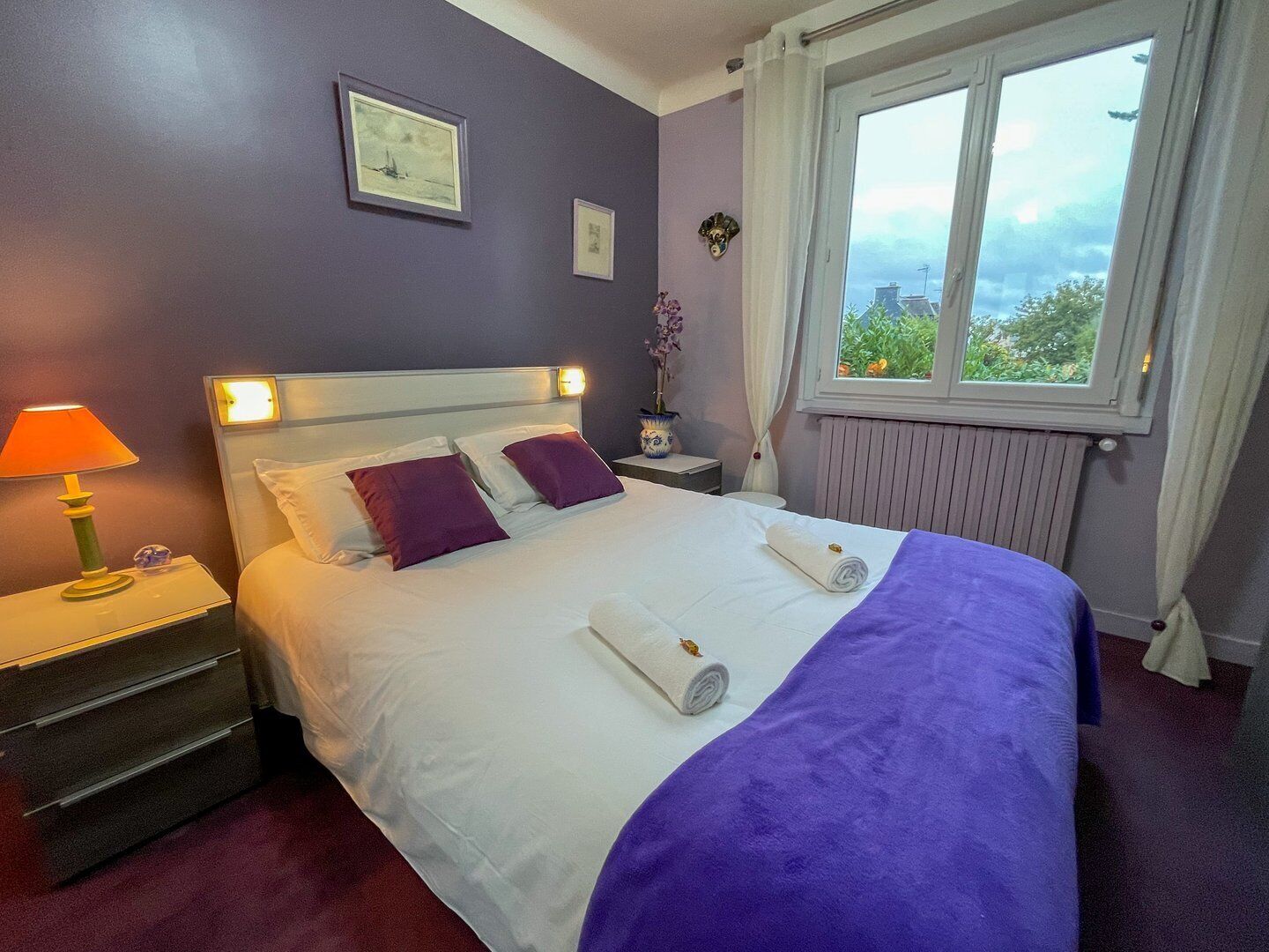 Accès Internet, draps fournis