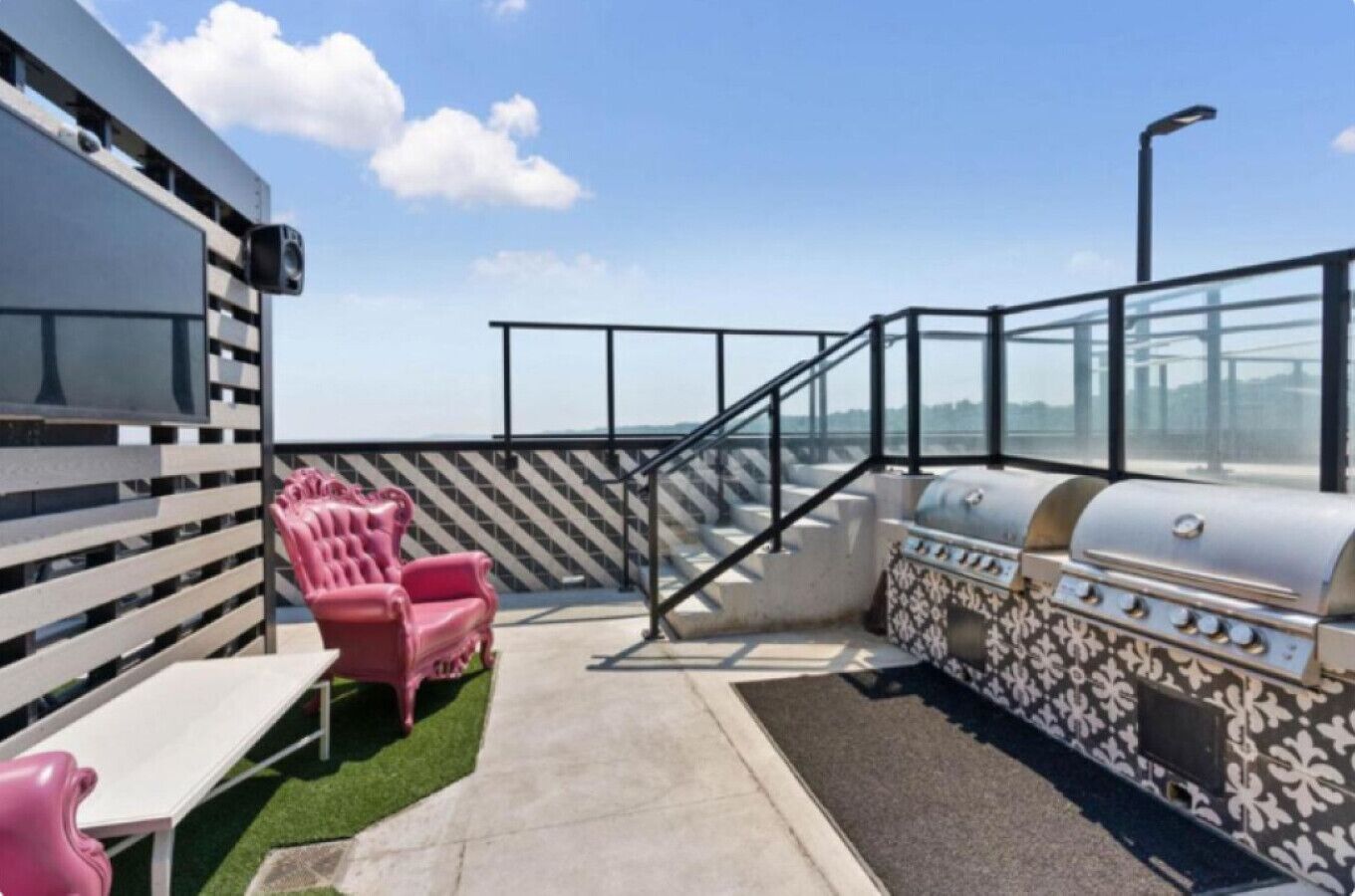 Overnattingsstedets uteområder