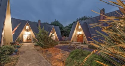 2BR Medieval Beach Villa - Walk to Beach - Pet-Friendly, Sleeps 7