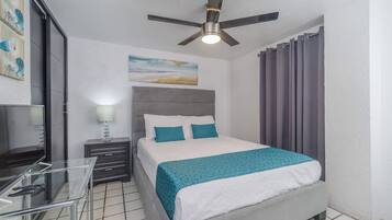 Departamento, varias camas, balcón (Las Gaviotas LG 436) | 2 habitaciones, decoración personalizada y muebles diferentes