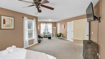 4 quartos, escrivaninha, Wi-Fi, roupa de cama