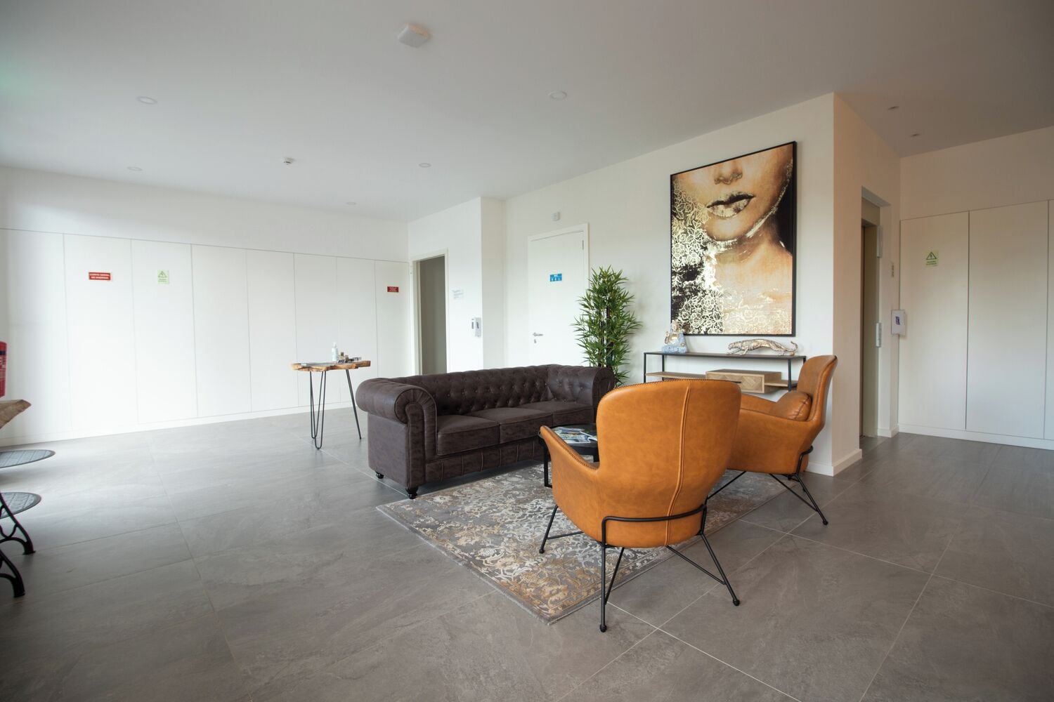 Lobby sitting area
