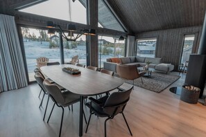 House, 4 Bedrooms, Terrace, Mountain View | Dining room - Ski Centre, Sauna, hot tub (Nes)