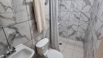 Towels, soap, toilet paper