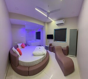 ห้องซูพีเรียดับเบิล | Wi-Fi ฟรี, ผ้าปูที่นอน