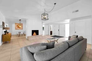 House, Multiple Beds, Pool Access, Pool View (Avery) | Living area | 42-inch flat-screen TV with digital channels