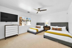 House, Multiple Beds, Pool Access, Pool View (Avery) | 3 bedrooms, individually decorated, individually furnished, bed sheets